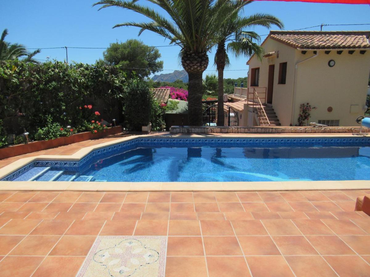 Villa Mimosa Moraira Eksteriør billede